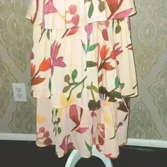 Two Twin Style tiered maxi dress size S - Picture 3 of 10